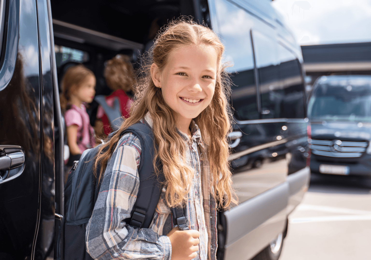 Close-up of a premium vehicle hood